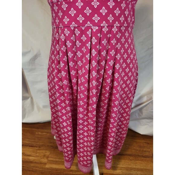Lands‎ End Pink Pima Cotton Modal Size S 6-8 Dress - Picture 3 of 6